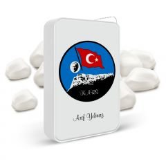 Kişiye Özel Kars Beyaz Metal Çakmak - 001