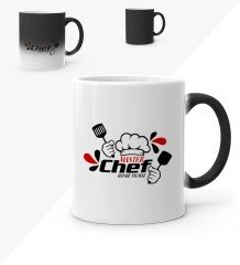 Kişiye Özel Master Chef Sihirli Kupa Bardak - 3