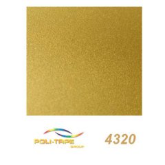 Poli Tape Metalik Altın  / 50 cm x 1 metre