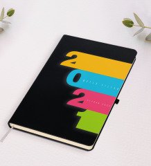 Kişiye Özel 2023 Mutlu Yıllar Siyah Defter-12