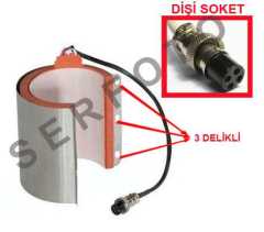 Kupa  Presi Rezistansı  ( 3 delikli / dişi soketli)