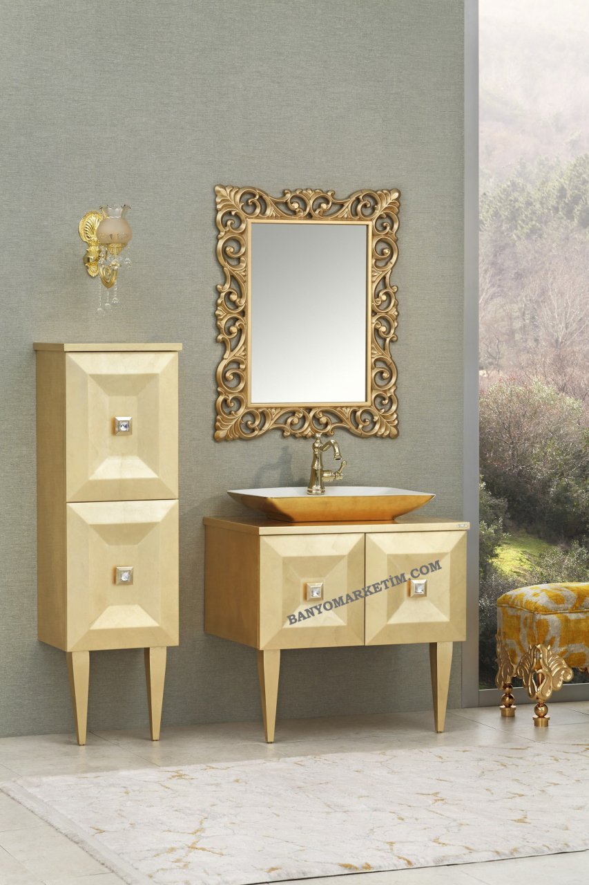 Orka Diamond 78 Bloom Aynali Banyo Dolabi Boy Dolabi 41 Altin Varak Boy Dolabi Dahildir Orka Diamond 78 Bloom Aynali Banyo Dolabi Boy Dolabi 41 Altin Varak Boy Dolabi Dahildir