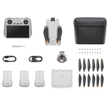 DJI Mini 3 + RC Remote (Fly More Combo)
