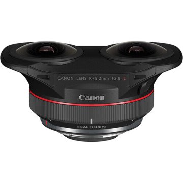 Canon RF 5.2mm f/2.8L Dual Fisheye 3D VR Lens