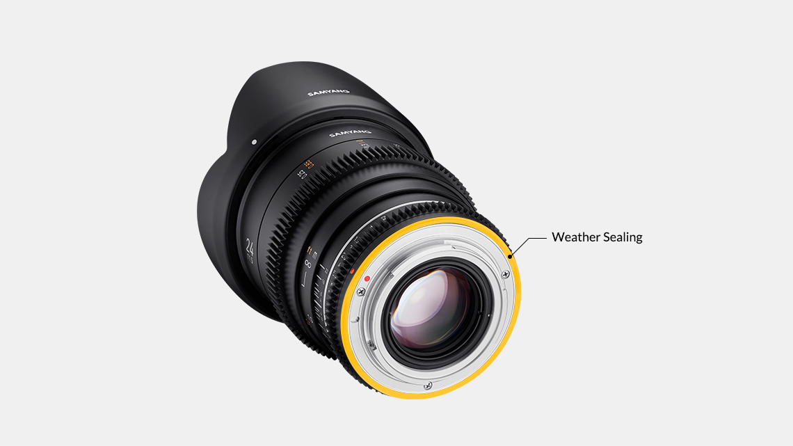 Samyang 24mm T1.5 VDSLR MK2 Cine Lens (Canon EF)