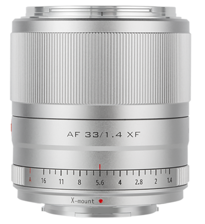 Viltrox AF 33mm f/1.4 XF Lens (Fujifilm X) Silver
