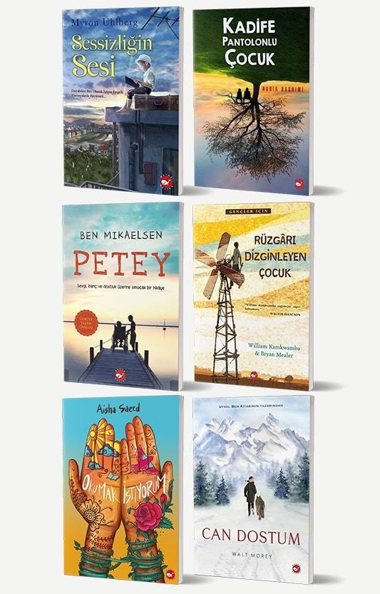 7 Sinif Okuma Seti 6 Kitap Hazir Setler Beyaz Balina Yayinlari