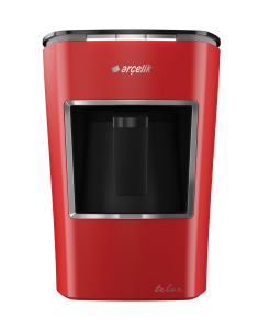 Arçelik K 3400 Kırmızı Midi Telve Türk Kahve Makinesi Zümrüt Çarşı Arçelik