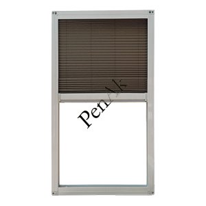 plise pencere sineklik beyaz yukseklik 90 cm pileli akordiyon