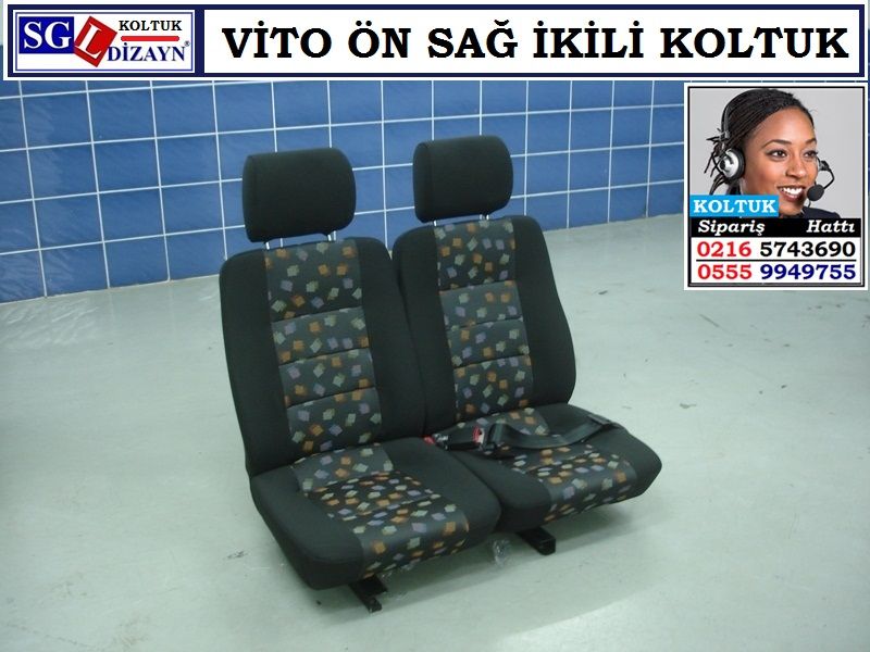 MERCEDES VİTO ÖN İKİLİ KOLTUK