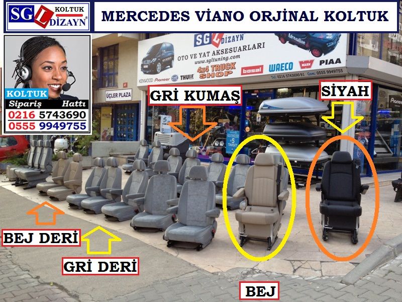 VİANO DÖNER TEKLİ KOLTUK GRİ KUMAŞ ORJİNAL