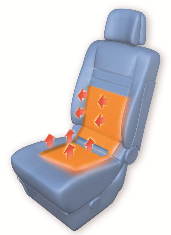 Karavan Waeco MSH601 Koltuk Isıtıcı 1 koltuk için 1