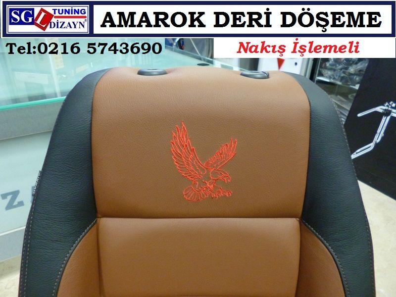 AMAROK HAWK DERİ DÖŞEME VE NAKIŞ İŞLEME AMAROK AKSESUARLARI