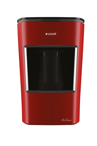 Arçelik K 3300 Kırmızı Mini Telve Türk Kahve Makinesi Arçelik Altın Mobilya