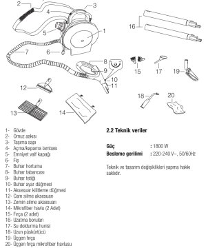 Arcelik K 7800 Buharika Arcelik Bayisi