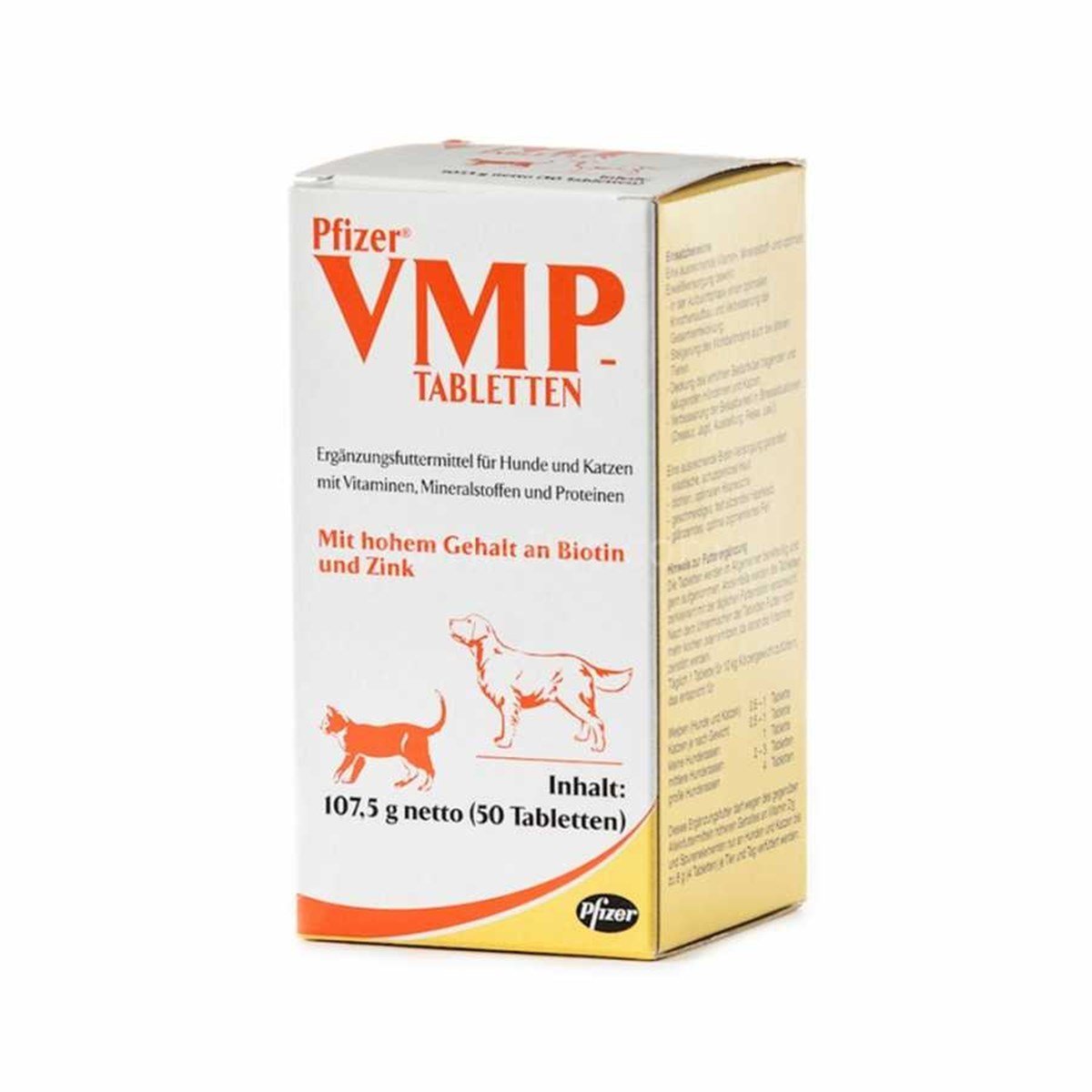 Zoetis Vmp Kedi Ve Kopek Vitamin Mineral Protein Komplaxi 50 Tablet Petza
