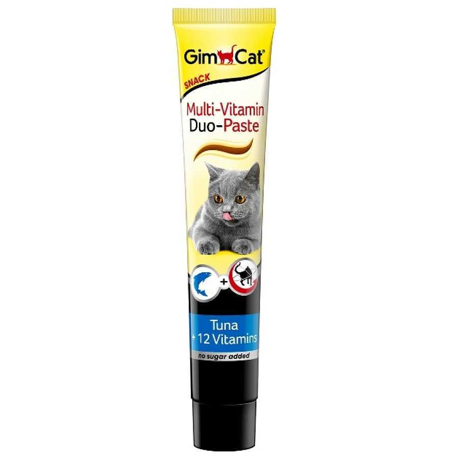 GimCat Duo Paste Ton Balıklı 12 Vitaminli Kedi Macunu 50gr Petza