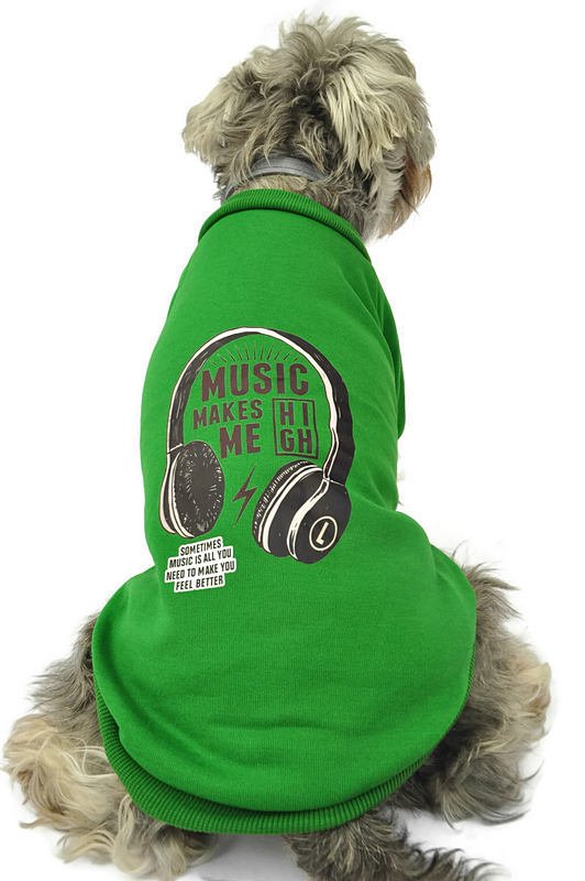 Kopek Sweatshirt Uma Yesil Kopek Kiyafeti Petza