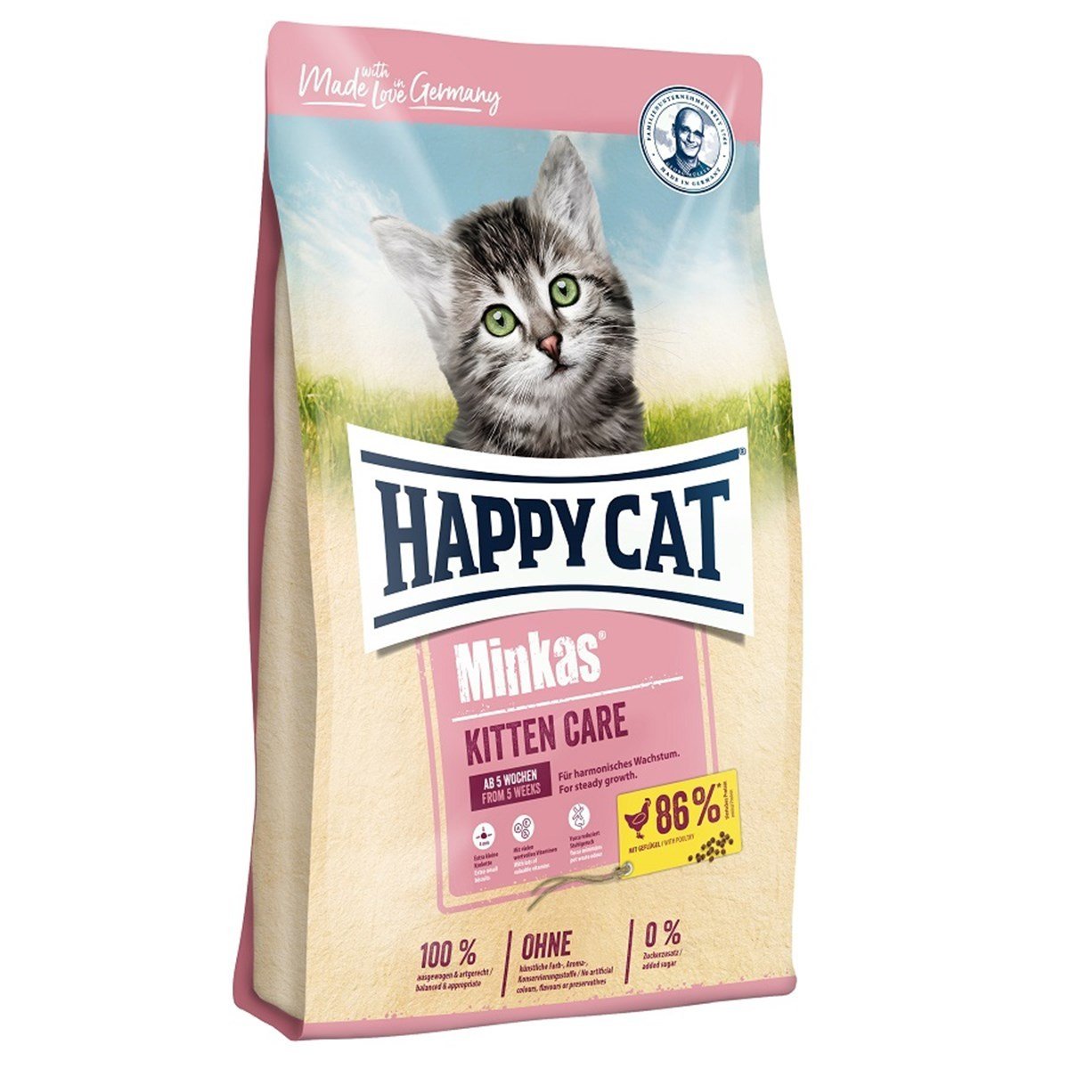 Happy Cat Minkas Kitten Yavru Kedi Maması 10 Kg Petza