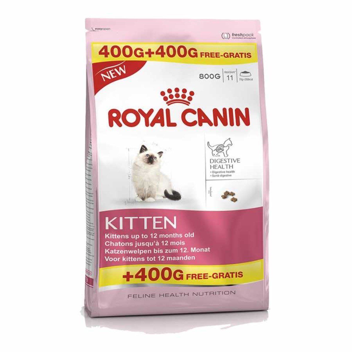 Royal Canin Kitten Yavru Kedi Maması 400+400 Gr Petza