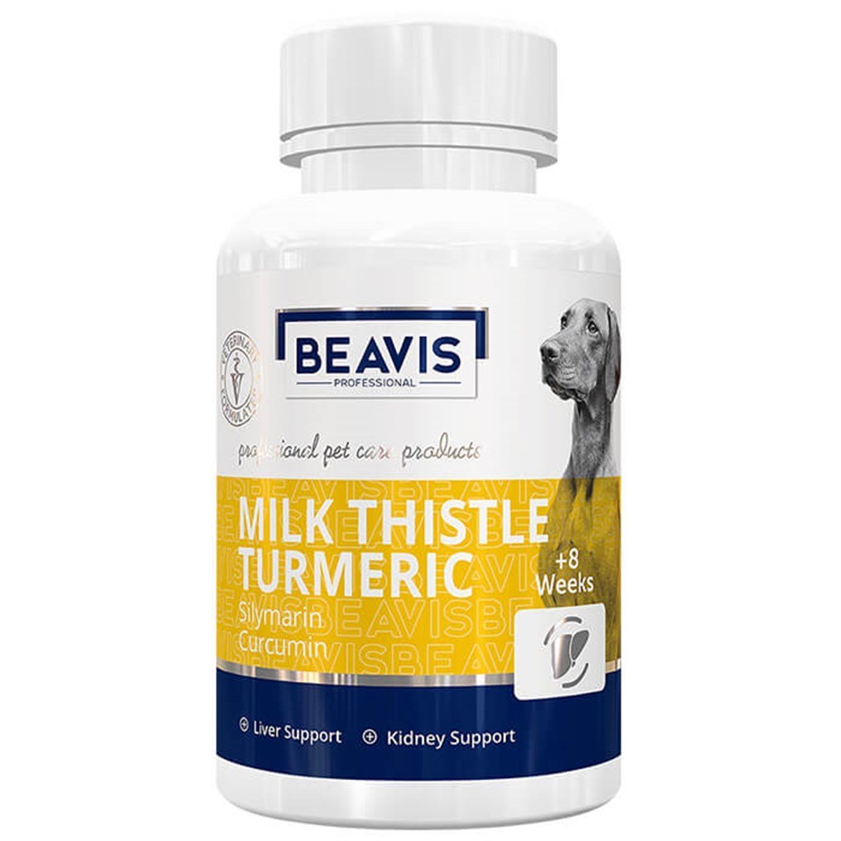 Beavis Milk Thistle Turmeric Medium Large Breed Kopek Vitamini Petza