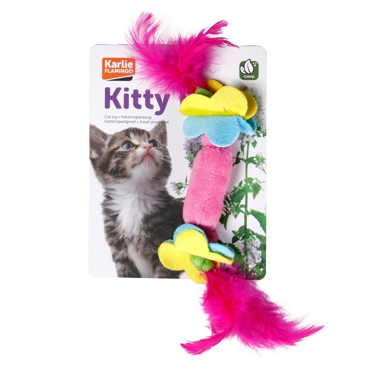 Karlie Kitty Tüylü Kedi Oyuncağı 7 cm Petza