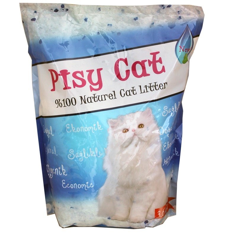 PisyCat Silika Süper Emici Kedi Kumu 3,6 Lt Petza