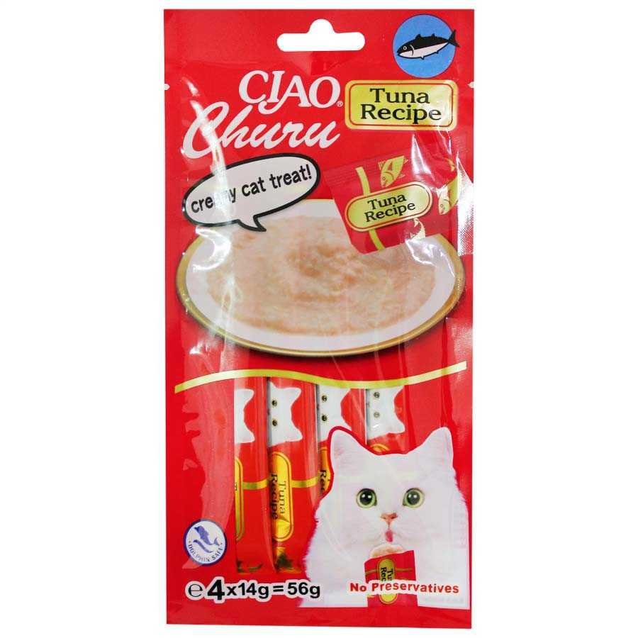 Ciao Tuna Balıklı Kedi Sıvı Atıştırmalık Ödül 56 gr Petza