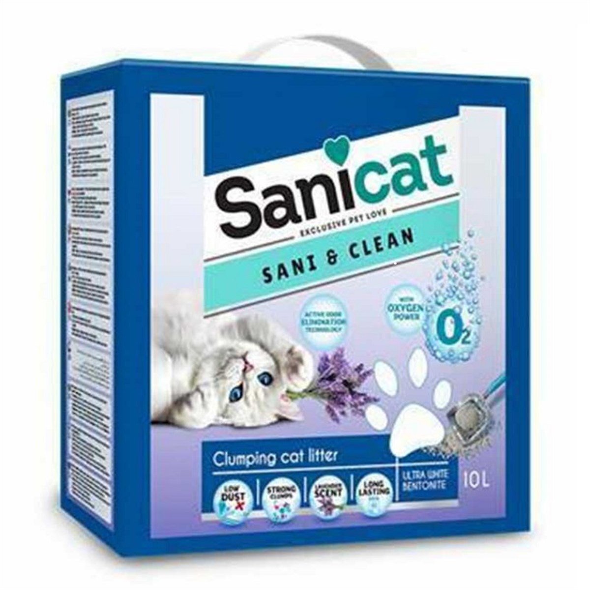 Sanicat Sani Clean Kedi Kumu 10 Lt Petza