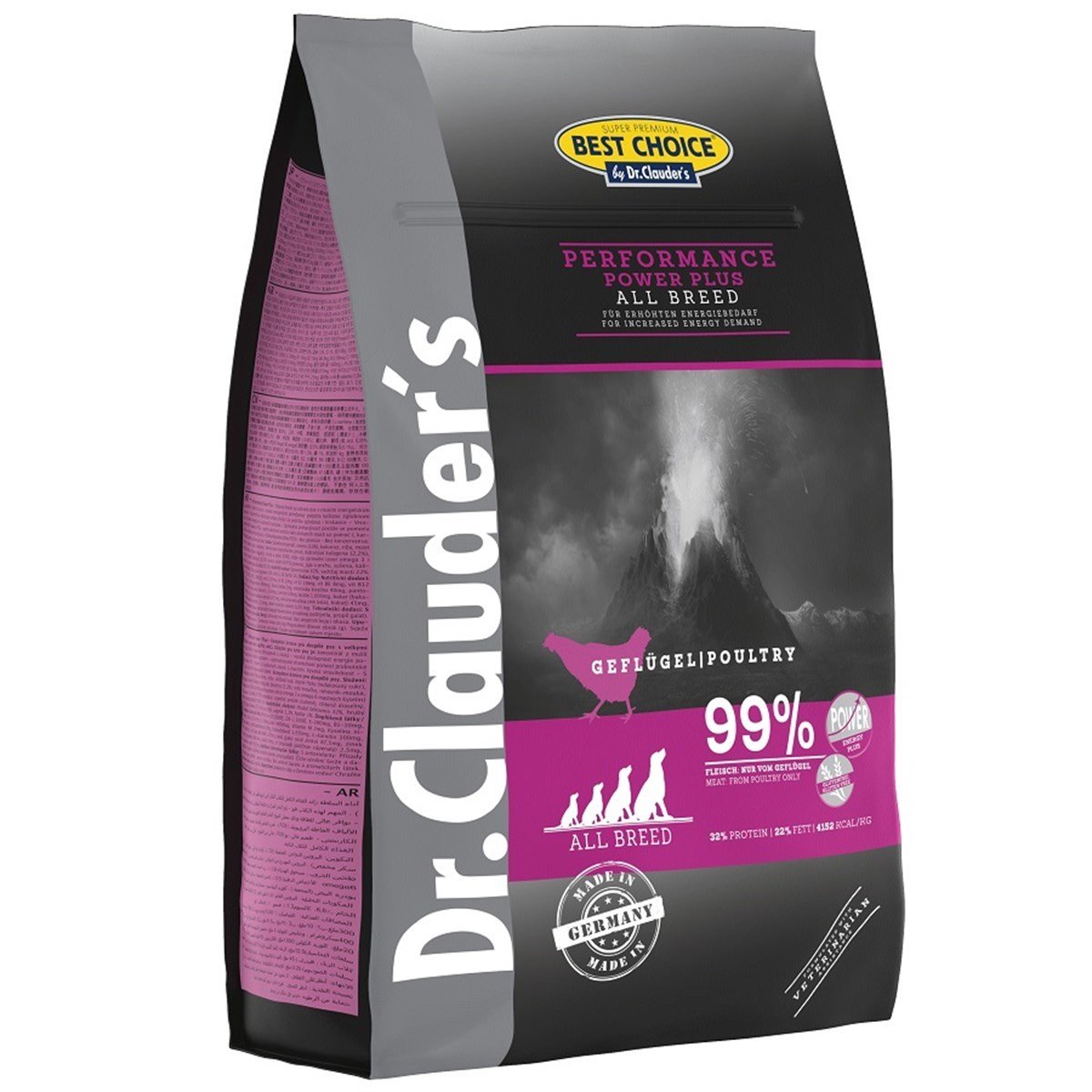 Dr.Clauders Power Plus Aktif Köpek Maması 4 Kg Petza