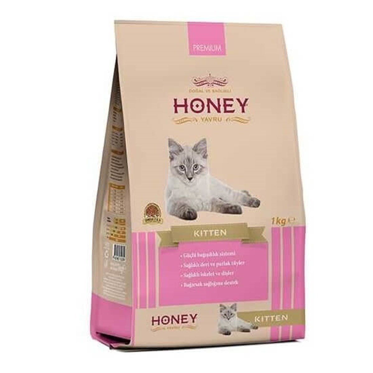 Honey Premium Kitten Tavuklu Yavru Kedi Maması 1 Kg Petza