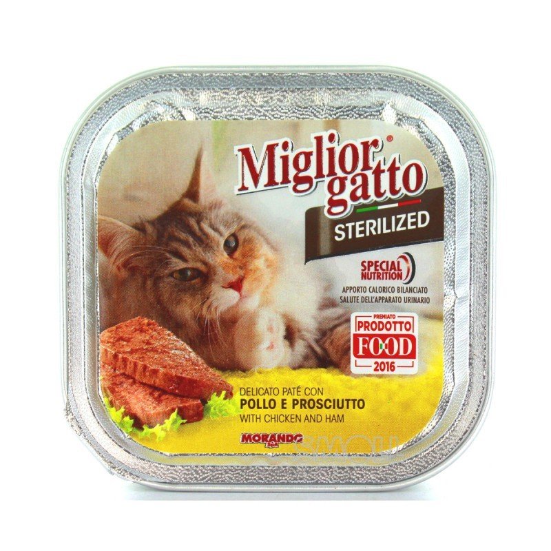 Miglior Gatto Sterilized Tavuk ve Jambon Kedi Konservesi 100 Gr Petza