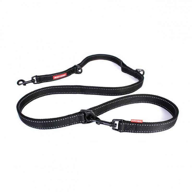 Ezydog Vario 6 Cok Yonlu Kopek Gezdirme Kayisi Siyah Petza