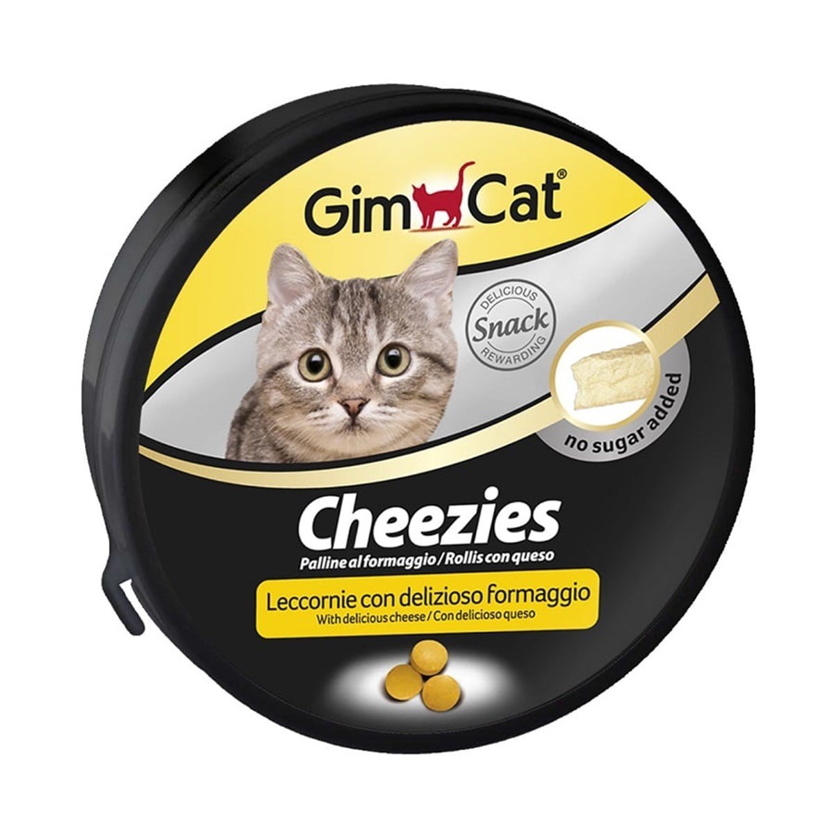 GimCat Cheezies Peynirli Kedi Ödül Tableti 200 Gr Petza