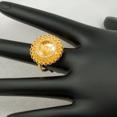 favori gold papatya tugrali 14 ayar altin yuzuk